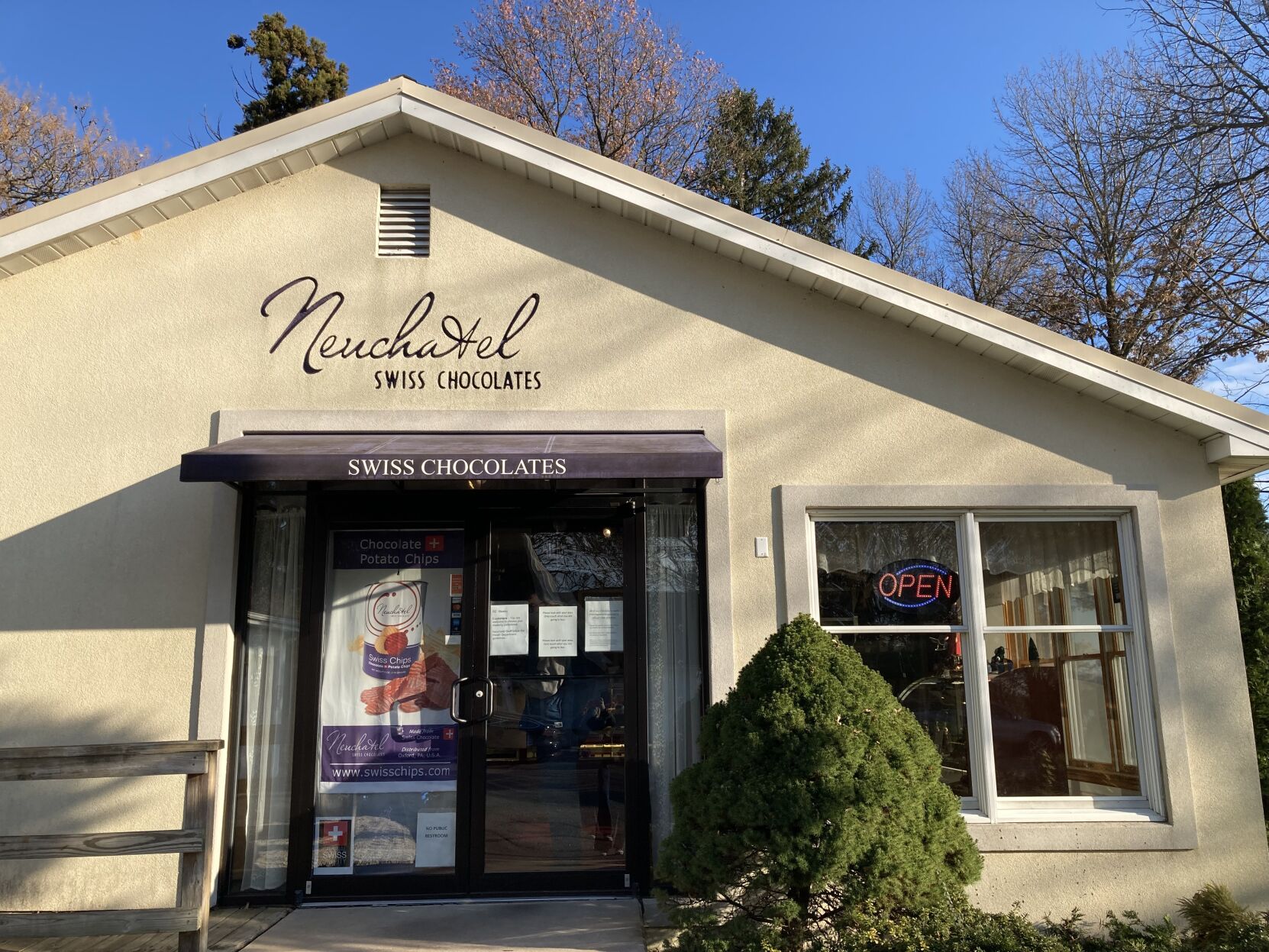 Neuchatel chocolate shop